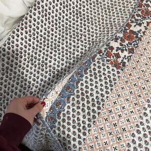 Jessica Simpson Tallulah Patchwork King Size Quilt and One King Sham